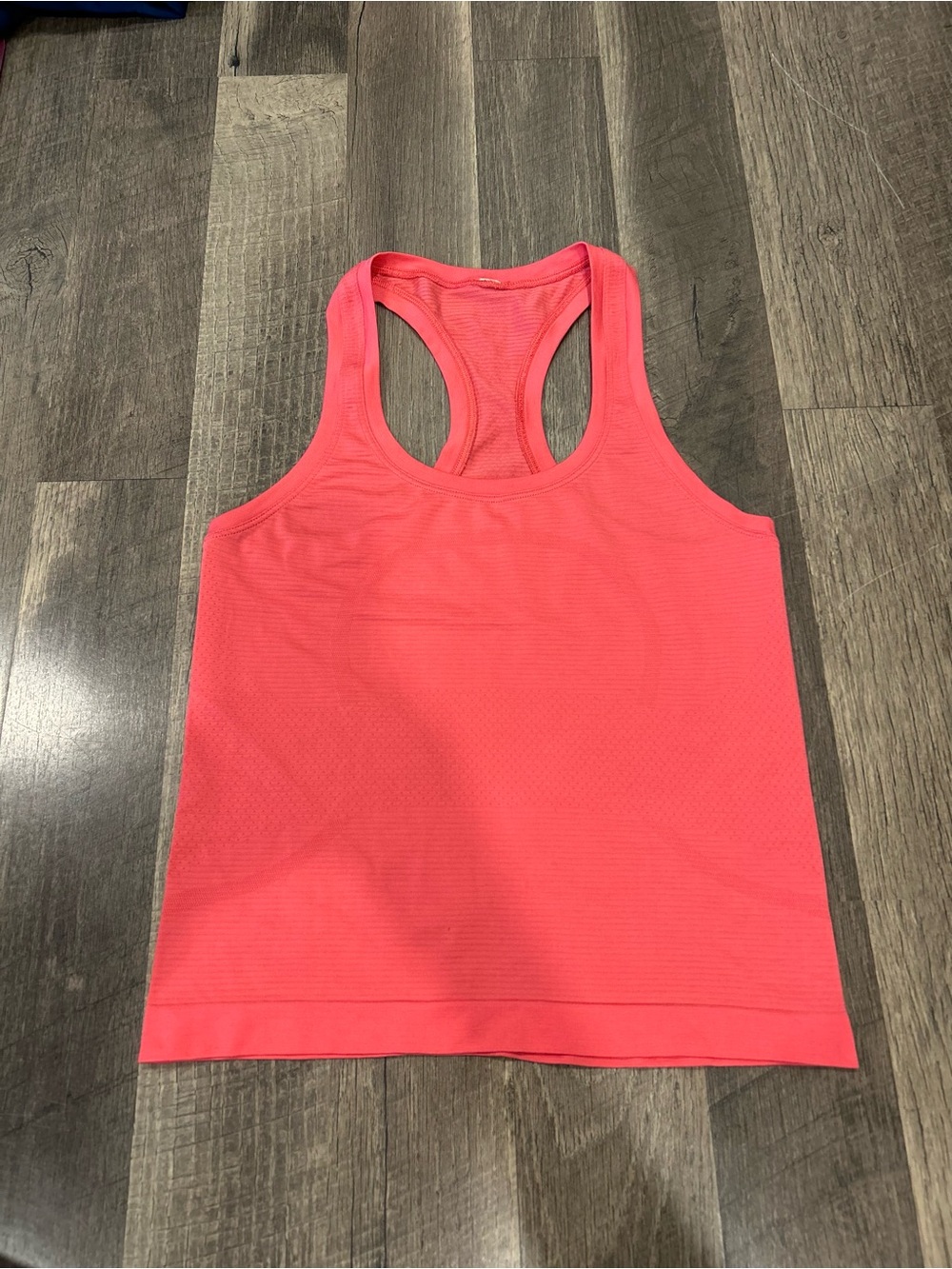 lululemon athletica Neon Coral Racerback Tank
